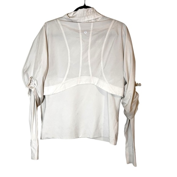 RARE Lululemon Seek the Peak Jacket- White Size 8 - Picture 6 of 10